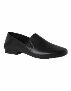 Planet Shoes Ryanne Black Leather Flat Shoe -Deals Shoes Store 849948130 2 720x928