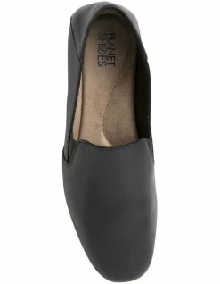 Planet Shoes Ryanne Black Leather Flat Shoe -Deals Shoes Store 849948130 3 720x928