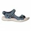 Planet Shoes Skylar Navy Blue Suede Leather Sandal
