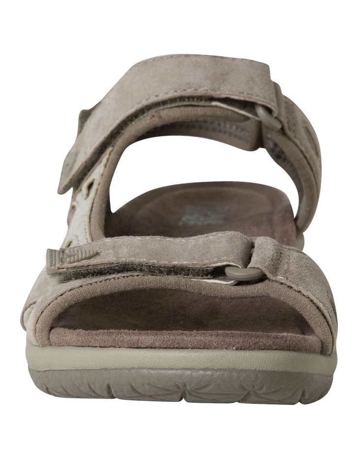 Planet Shoes Skylar Taupe Suede Leather Sandal 4 Planet Shoes Skylar Taupe Suede Leather Sandal - Image 4