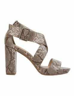 Sandler Congo Snake Print Sandals