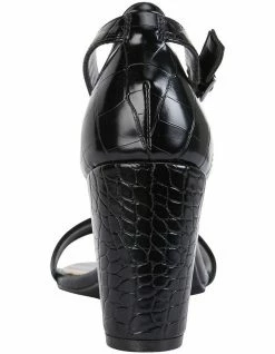 Sandler Juliet Black Croc Sandals -Deals Shoes Store 850348450 5 720x928
