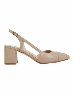 Jane Debster Chapter Nude Glove Heeled Shoes