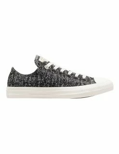 Converse Chuck Taylor All Star Recycled Poly Jacquard Black/Egret Womens Sneaker