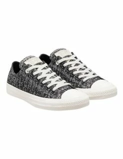 Converse Chuck Taylor All Star Recycled Poly Jacquard Black/Egret Womens Sneaker -Deals Shoes Store 850501000 3 720x928