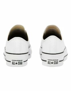 Converse Chuck Taylor Lift Leather Low White Sneaker -Deals Shoes Store 850501990 5 720x928