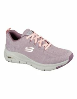 Skechers Arch Fit Comfy Wave Mauve Sneaker
