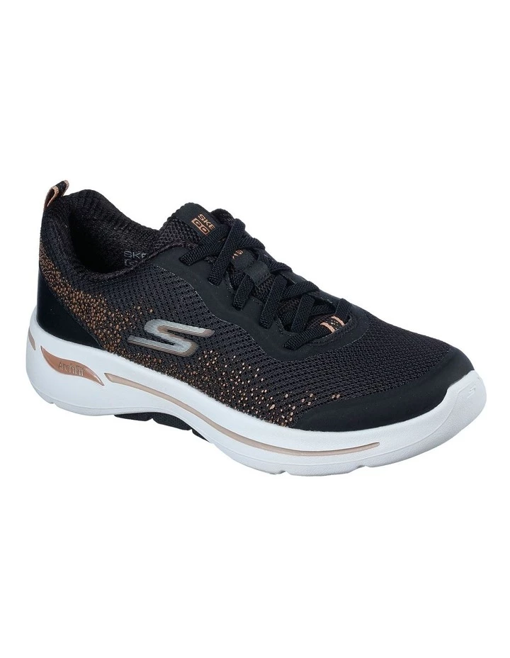 Skechers GOwalk Arch Fit Flying Stars Black/Gold Sneaker 1 Skechers GOwalk Arch Fit Flying Stars Black/Gold Sneaker
