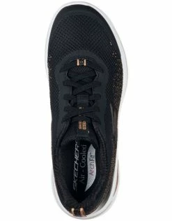 Skechers GOwalk Arch Fit Flying Stars Black/Gold Sneaker 8 Skechers GOwalk Arch Fit Flying Stars Black/Gold Sneaker -Deals Shoes Store 850676050 4 720x928