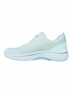 Skechers GOwalk Arch Fit Flying Stars White/Light Blue Sneaker -Deals Shoes Store 850676140 4 720x928