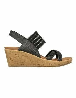 Skechers Beverlee Fancy Sips Black Sandal 7 Skechers Beverlee Fancy Sips Black Sandal -Deals Shoes Store 850676500 3 720x928