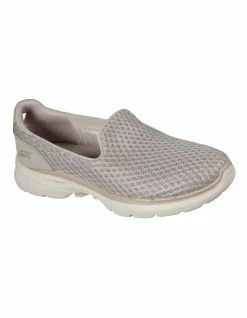 Skechers GOwalk 6 Big Splash Taupe Sneaker