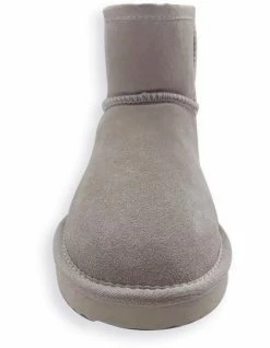 AUS WOOLI UGG SHORT SHEEPSKIN ANKLE BOOT - Light Grey -Deals Shoes Store 851401900 5 720x928