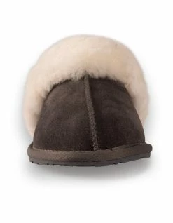 AUS WOOLI UGG UNISEX SHEEPSKIN WOOL SHELLEY Slippers - Dark Grey -Deals Shoes Store 851403610 5 720x928