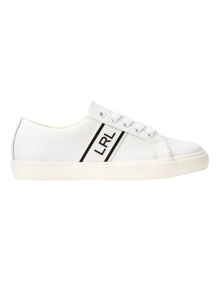 Lauren Ralph Lauren Janson II Optic White Sneaker 1 Lauren Ralph Lauren Janson II Optic White Sneaker