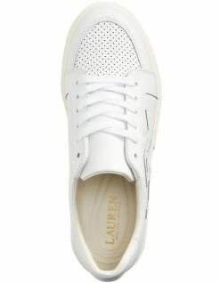 Lauren Ralph Lauren Jaede White Sneakers -Deals Shoes Store 851768830 3 720x928