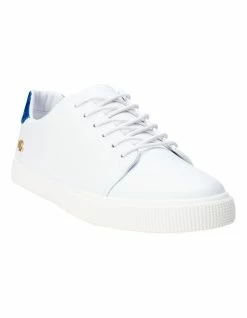 Lauren Ralph Lauren Joana III White/Pacific Royal Sneaker -Deals Shoes Store 851769190 2 720x928