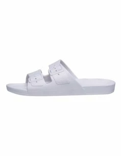 Freedom Moses Unisex White Slide
