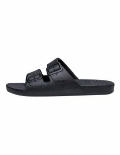 Freedom Moses Unisex Black Slide