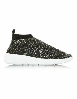 Dune London Emerald - Black Metallic