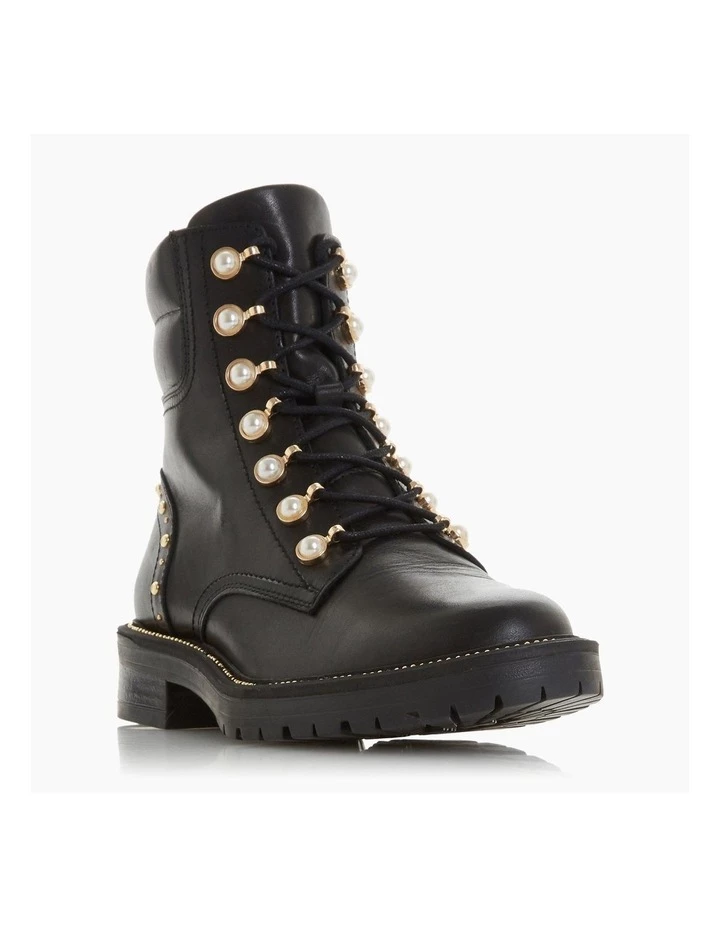 Dune London Pearley - Black 3 Dune London Pearley - Black - Image 3