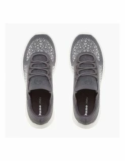 Dune London Easy Lace Up - Grey -Deals Shoes Store 852580090 3 720x928