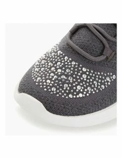Dune London Easy Lace Up - Grey -Deals Shoes Store 852580090 4 720x928