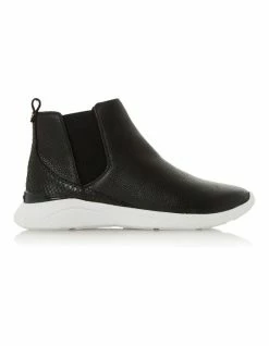 Dune London Easy Trainer Boot - Black