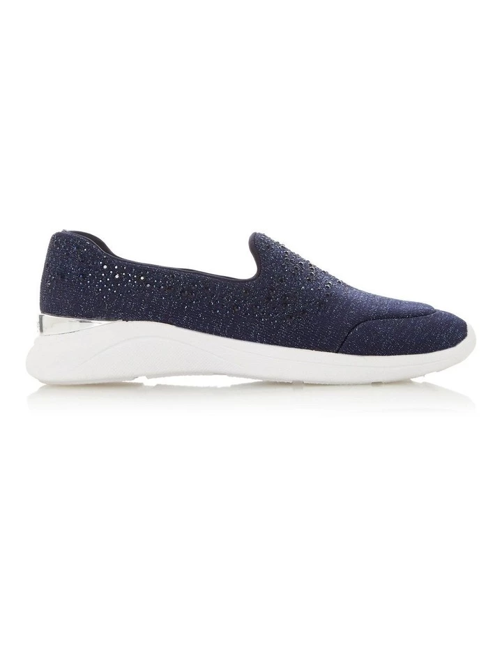 Dune London Easy Slipper Cut - Navy 1 Dune London Easy Slipper Cut - Navy
