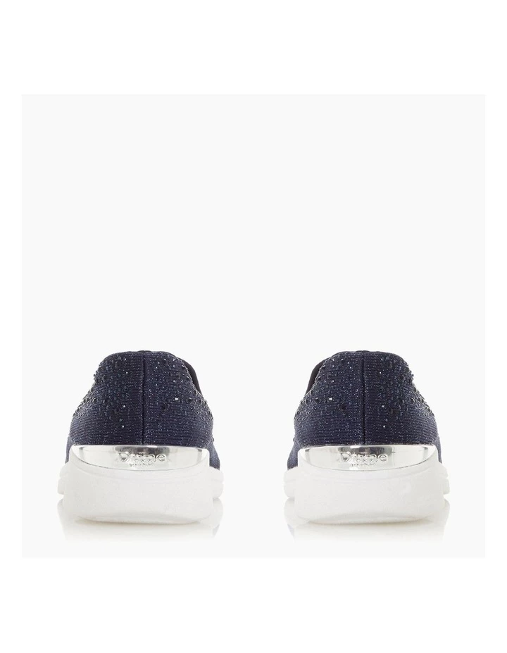Dune London Easy Slipper Cut - Navy 6 Dune London Easy Slipper Cut - Navy - Image 6