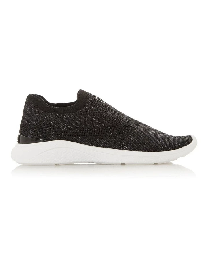 Dune London Easy Slip On - Black Fabric 1 Dune London Easy Slip On - Black Fabric
