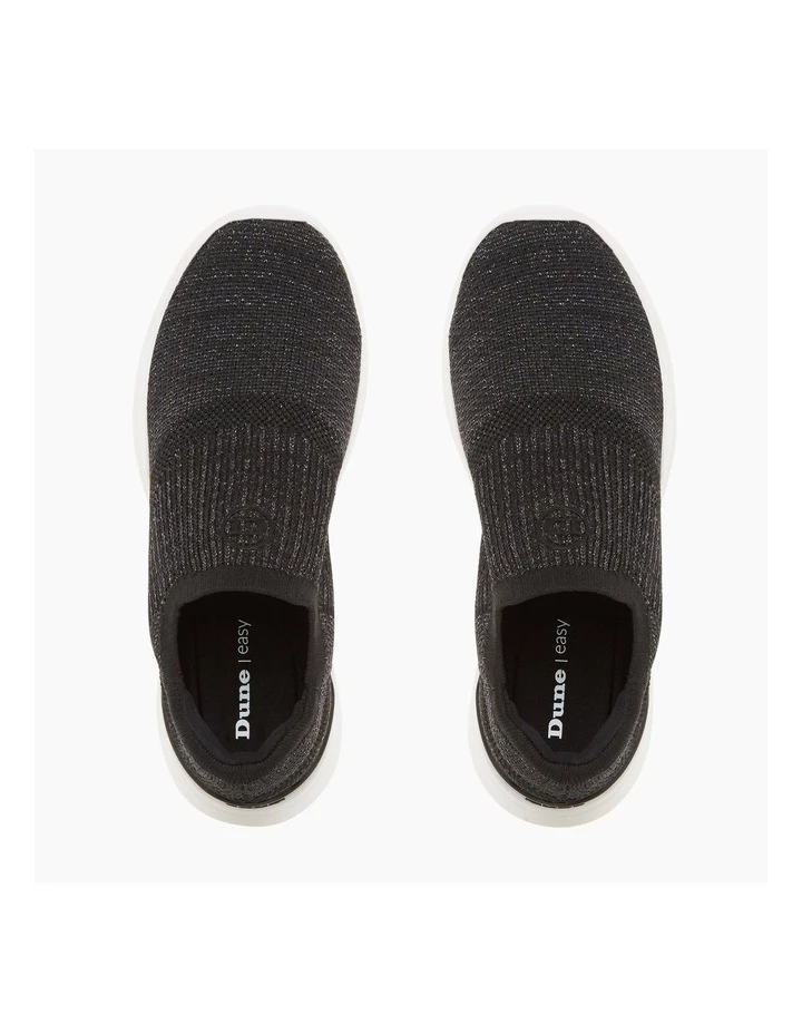 Dune London Easy Slip On - Black Fabric 3 Dune London Easy Slip On - Black Fabric - Image 3