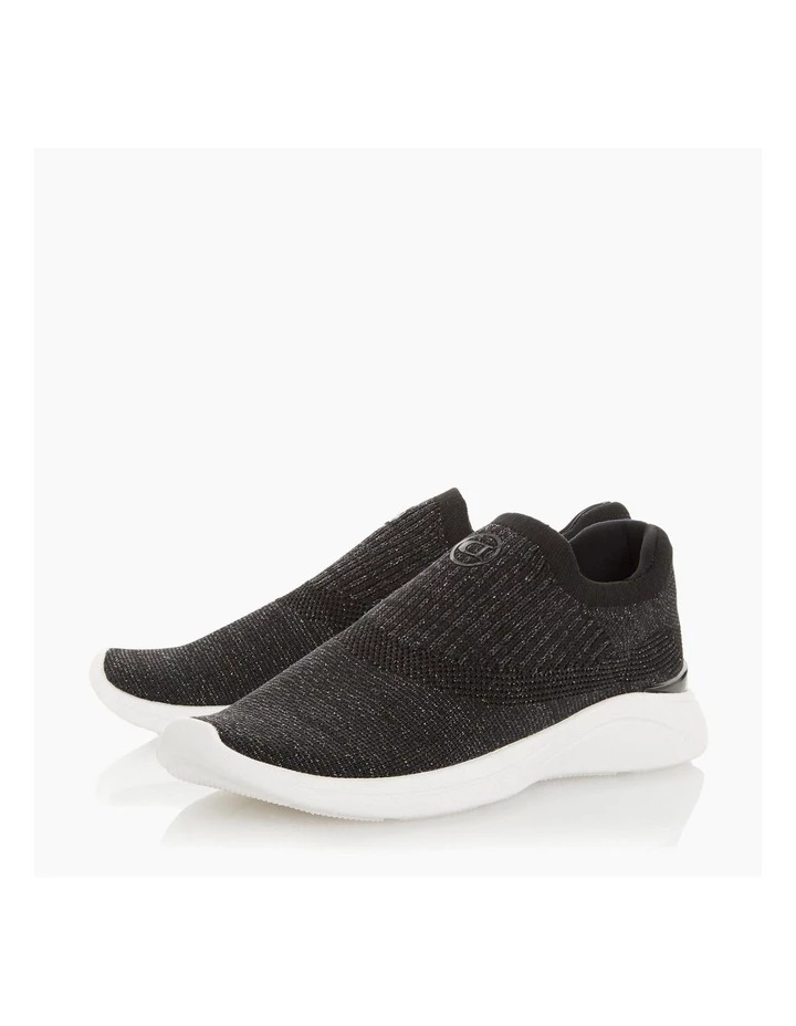 Dune London Easy Slip On - Black Fabric 5 Dune London Easy Slip On - Black Fabric - Image 5