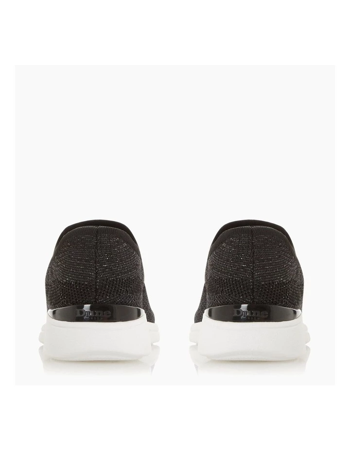 Dune London Easy Slip On - Black Fabric 6 Dune London Easy Slip On - Black Fabric - Image 6