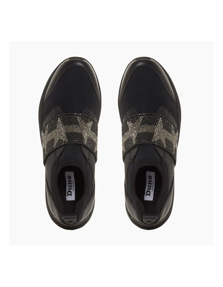 Dune London Excitable Star - Black 5 Dune London Excitable Star - Black - Image 5