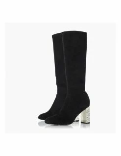 Dune London Stargazing - Black -Deals Shoes Store 852617890 4 720x928