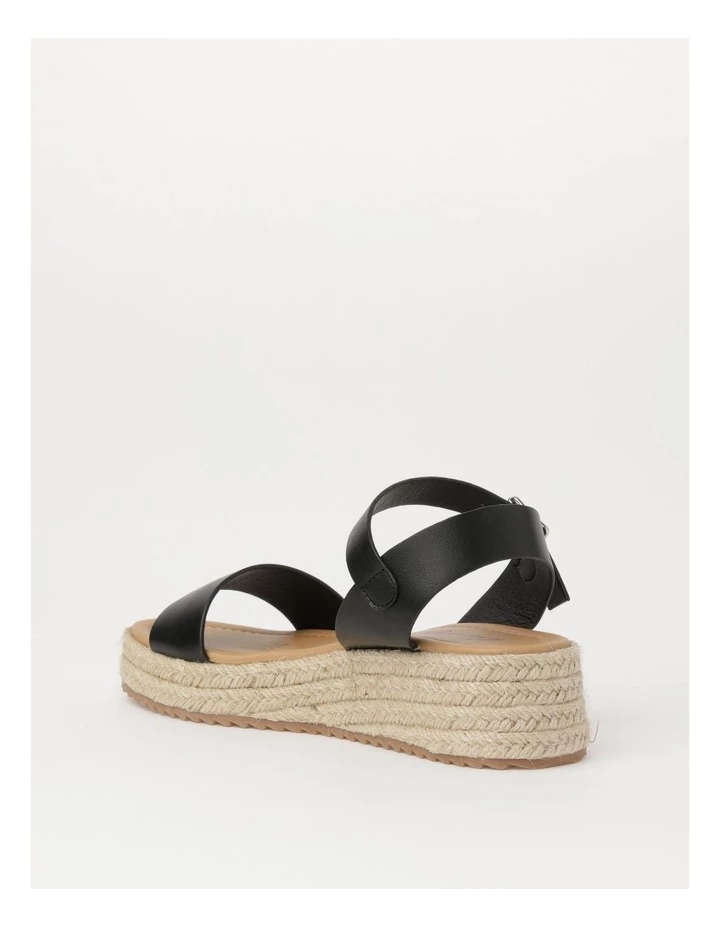 Miss Shop Miami Black Sandal 3 Miss Shop Miami Black Sandal - Image 3