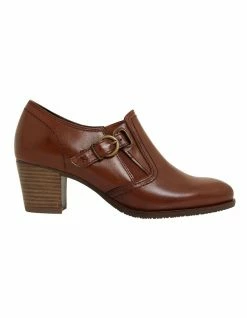 Easy Steps Irene Mid Brown Glove Shoes