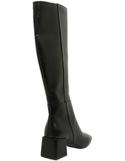 Ravella Tabby Black Smooth Boots -Deals Shoes Store 855343180 4 720x928