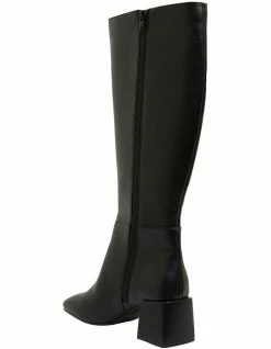 Ravella Tabby Black Smooth Boots -Deals Shoes Store 855343180 5 720x928