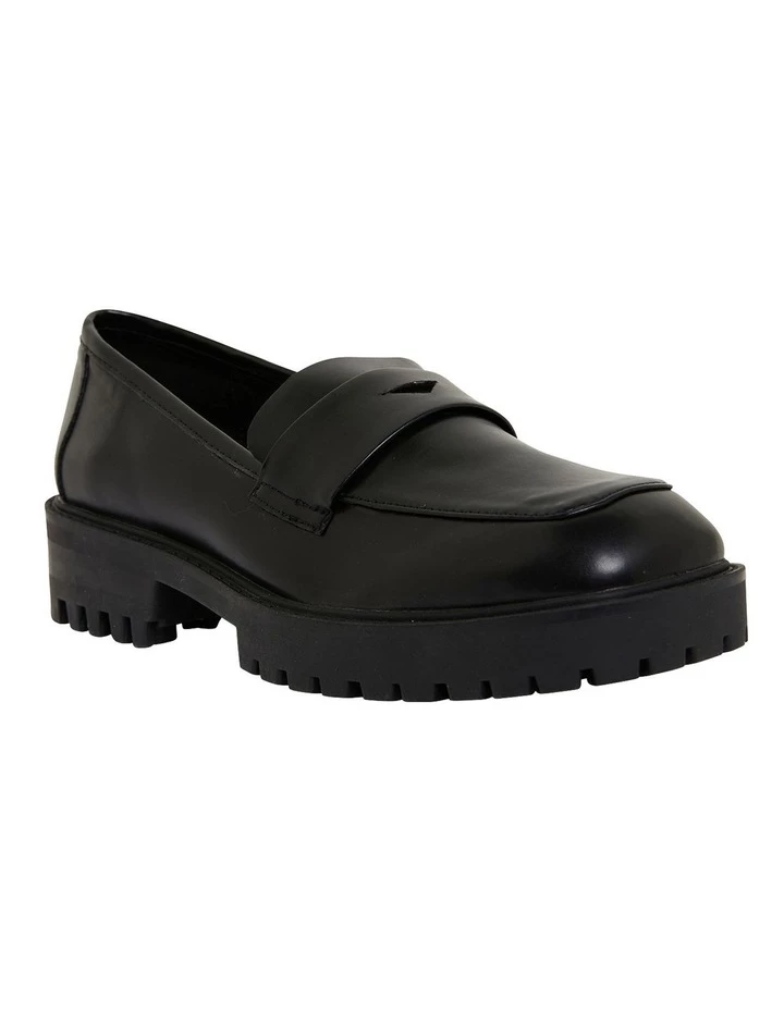 Ravella System Black Smooth Flat Shoes 2 Ravella System Black Smooth Flat Shoes - Image 2
