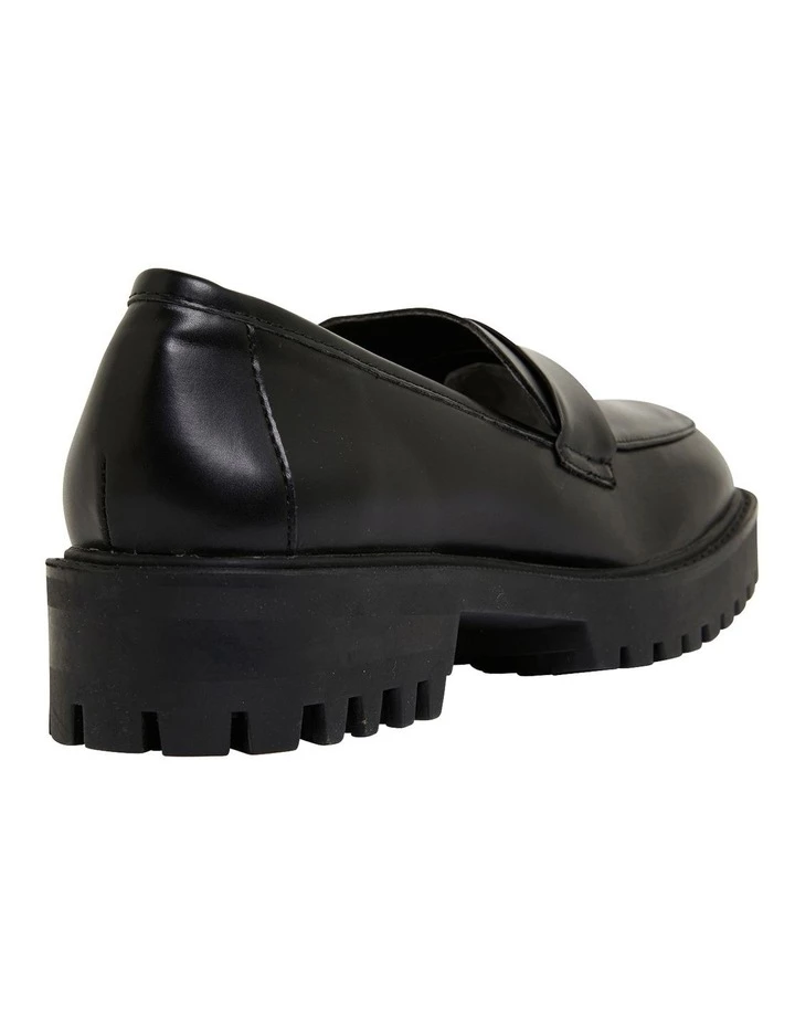 Ravella System Black Smooth Flat Shoes 4 Ravella System Black Smooth Flat Shoes - Image 4