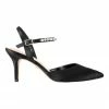 NINA Tonya Black Satin Pump