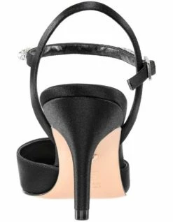 NINA Tonya Black Satin Pump 9 NINA Tonya Black Satin Pump -Deals Shoes Store 855533170 5 720x928