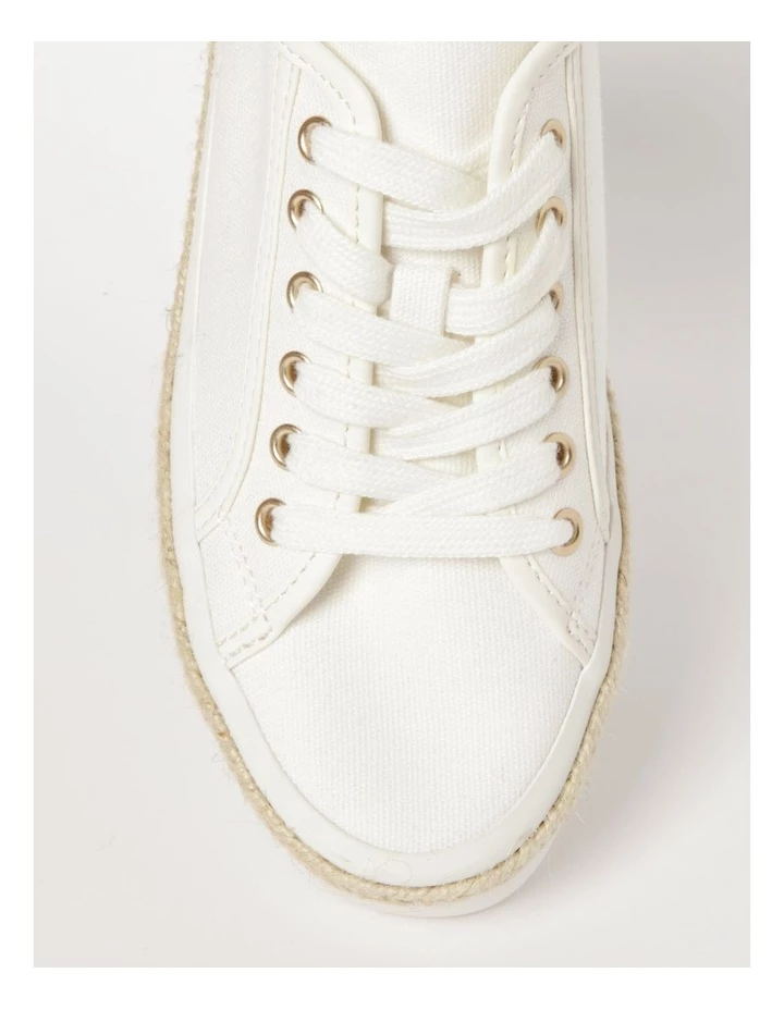 Trent Nathan Carisa White Sneaker 2 Trent Nathan Carisa White Sneaker - Image 2