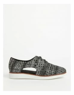 Zazou Molly Black Squaw Shoe