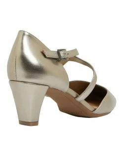 Easy Steps Adison Pewter Metallic Heeled Shoes 10 Easy Steps Adison Pewter Metallic Heeled Shoes -Deals Shoes Store 856150300 4 720x928