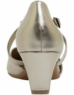 Easy Steps Adison Pewter Metallic Heeled Shoes 11 Easy Steps Adison Pewter Metallic Heeled Shoes -Deals Shoes Store 856150300 5 720x928