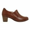 Wide Steps Harris Mid Brown Glove / Elastic Shoes