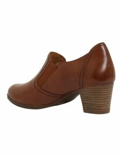 Wide Steps Harris Mid Brown Glove / Elastic Shoes -Deals Shoes Store 856156330 6 720x928